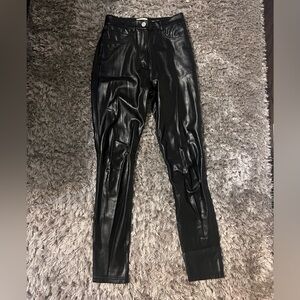 Aritzia leather pants